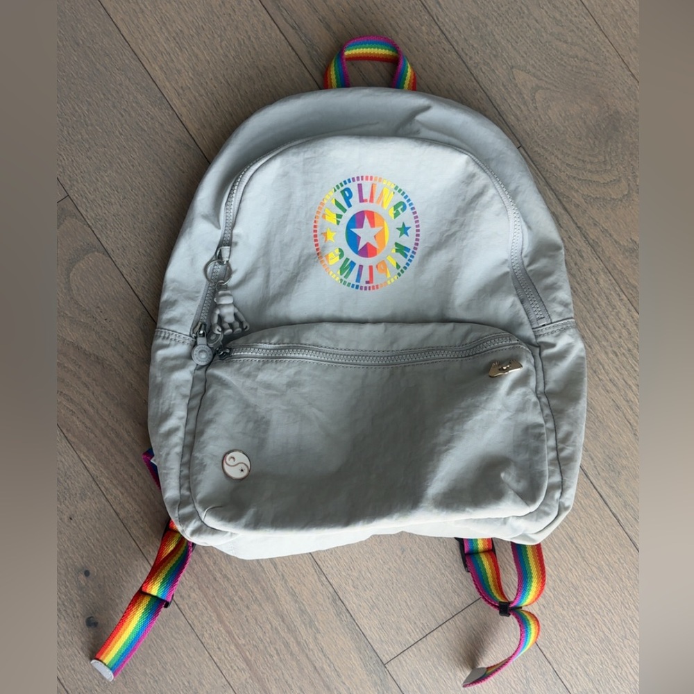 Kipling Rainbow Backpack - Picture 1 of 5